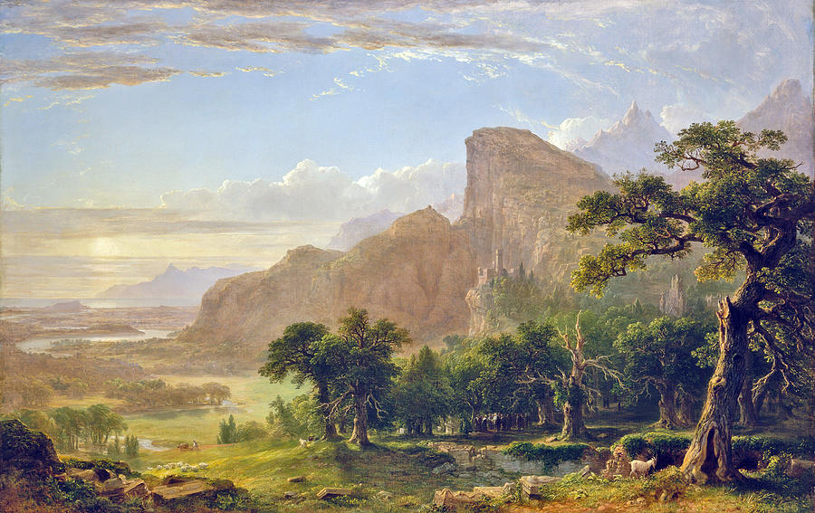 Landscape Scene Painting by Long Shot