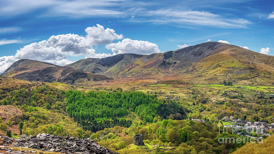 Snowdonia National Park Photograph - Landscape Snowdonia Wales  by Adrian Evans
