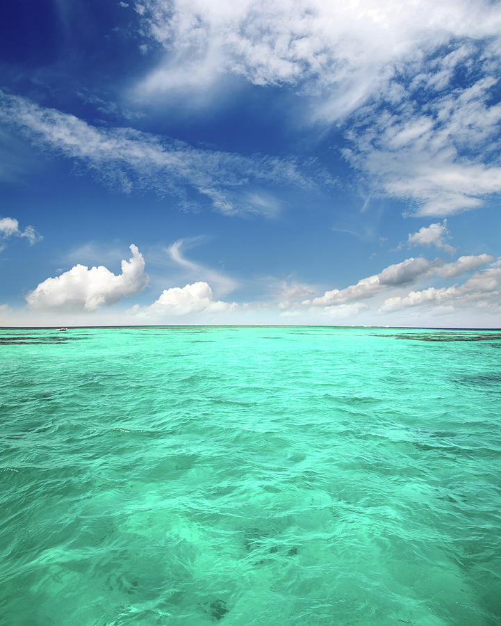 Landscape With Turquoise Sea Photograph by Mikhail Kokhanchikov