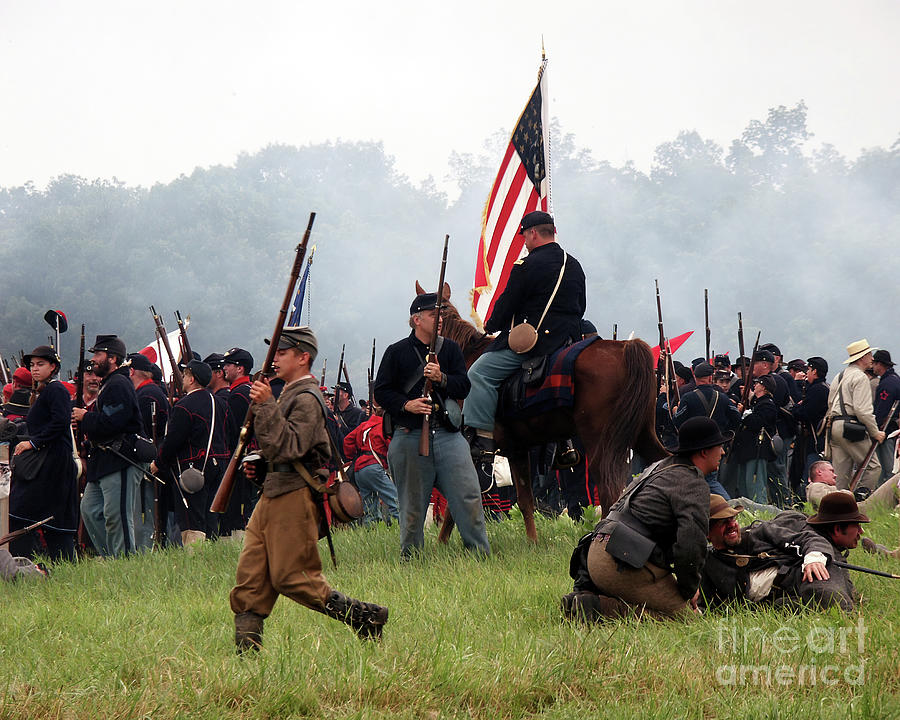 Landscape_Americana_Civil War Reenactment_Battle of Gettysburg 150th