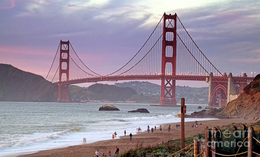 Landscape_Golden Gate National Park_ IMG0362 Photograph by Randy Matthews