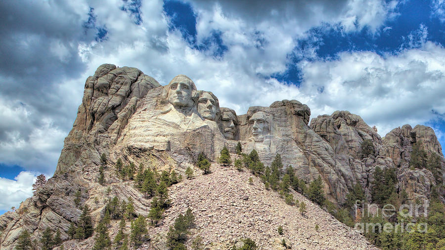 Landscape_Mount Rushmore_IMGL1723 Photograph by Randy Matthews