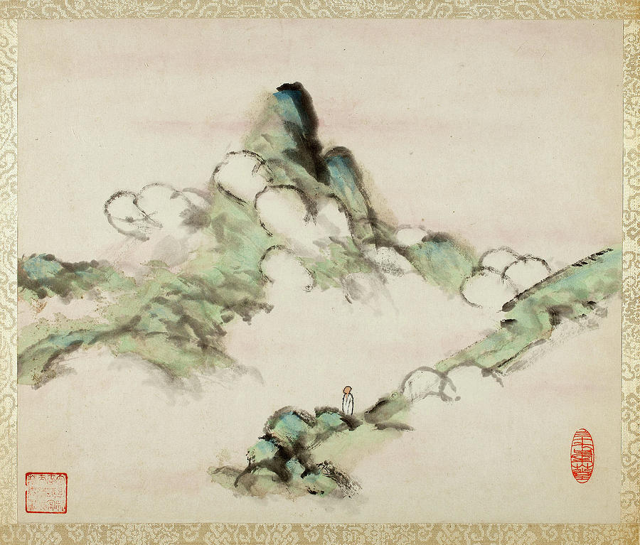 Landscapes for Liu Songfu Painting by Xu Gu