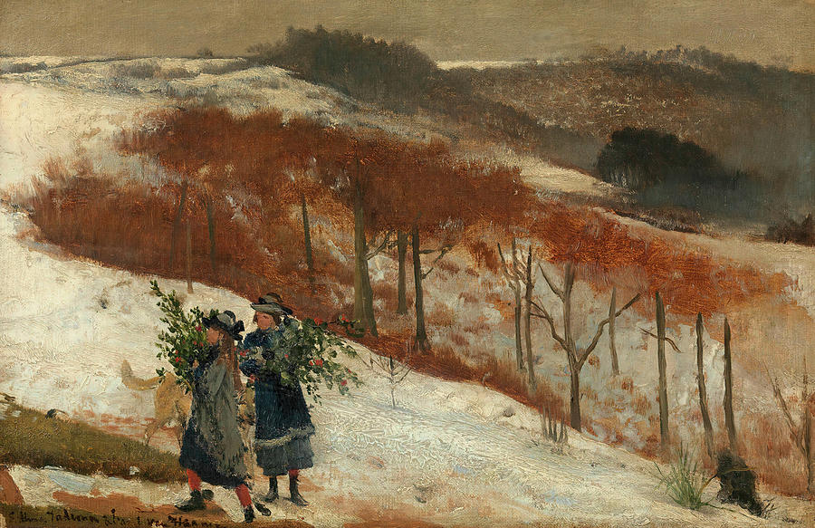 Landschaft im Wienerwald Painting by Lawrence Alma-Tadema