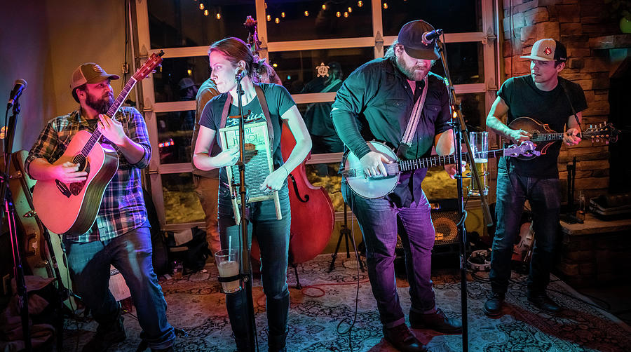 Laney Lou and the Bird Dogs at New Terrain Brewery Photograph by Cary ...