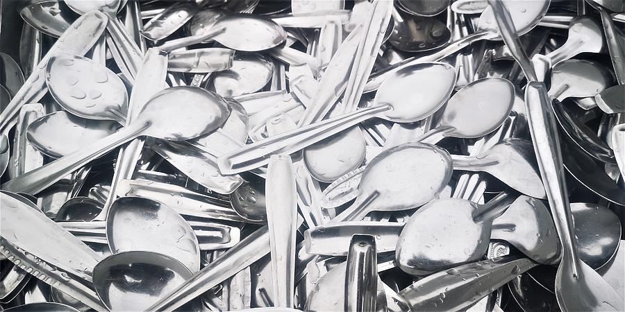 Langar Spoons Photograph by Jarek Filipowicz