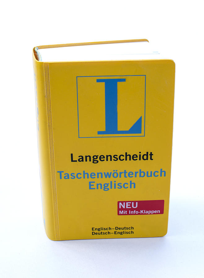 Langenscheidt Dictionary Photograph by Gldburger