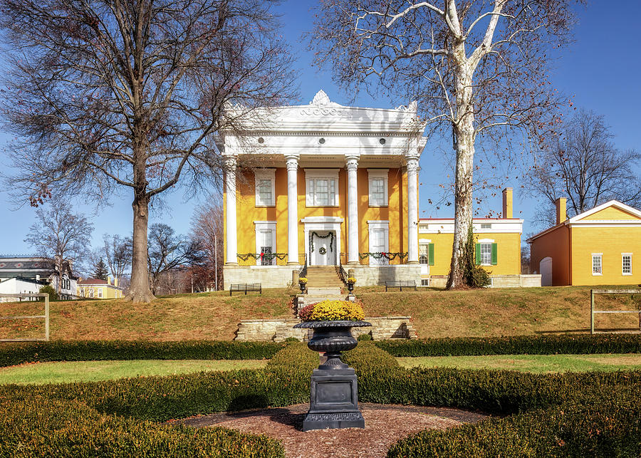 Lanier Mansion - Madison, IN Photograph by Susan Rissi Tregoning