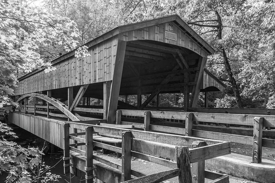 Lantermans Covered Bridge Photograph by Dale Kincaid