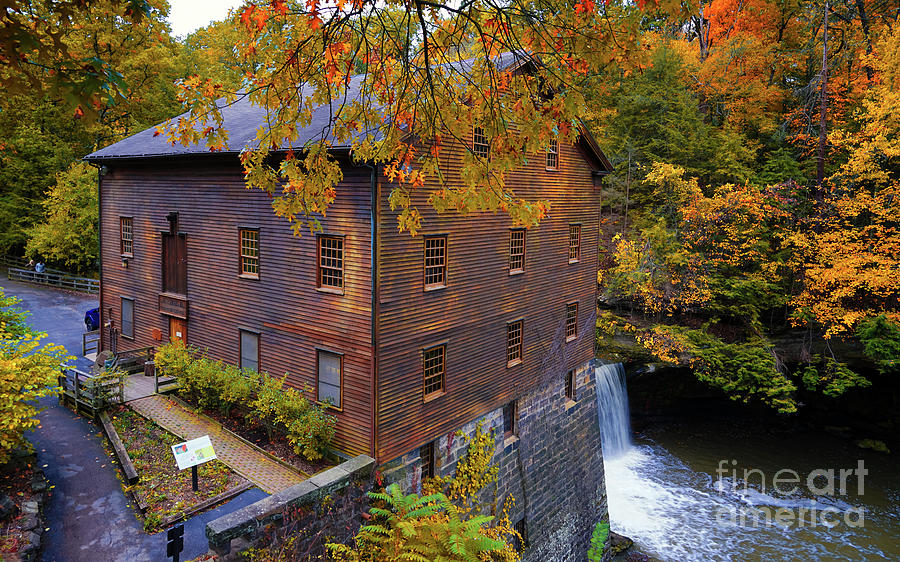 Youngstown Ohio Photograph - Lantermans Mill by Jane Tomlin Youngstown Ohio Photograph - Lantermans Mill by Jane Tomlin