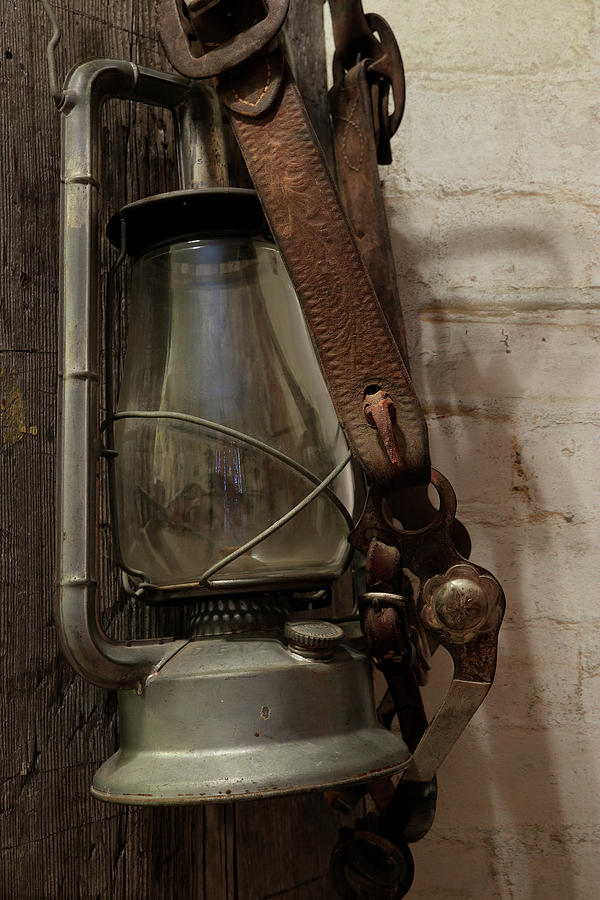 Lantern and Bridle Photograph by Scott Kingery