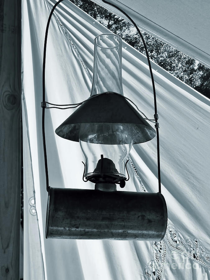 Lantern In The Tent Photograph by D Hackett