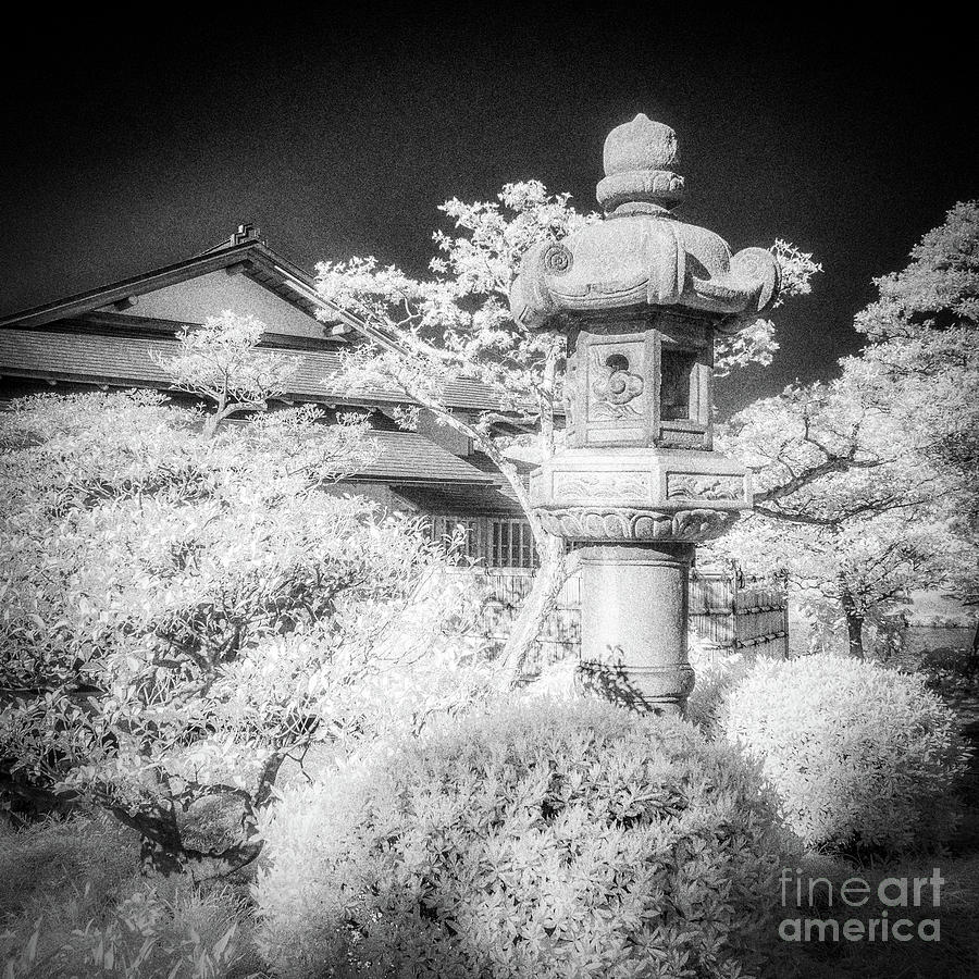 Lantern, Kiyosumi Garden, Tokyo Photograph by Colin and Linda McKie