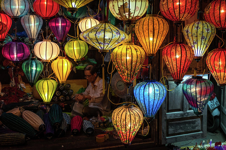 Lantern Maker  Photograph by Arj Munoz