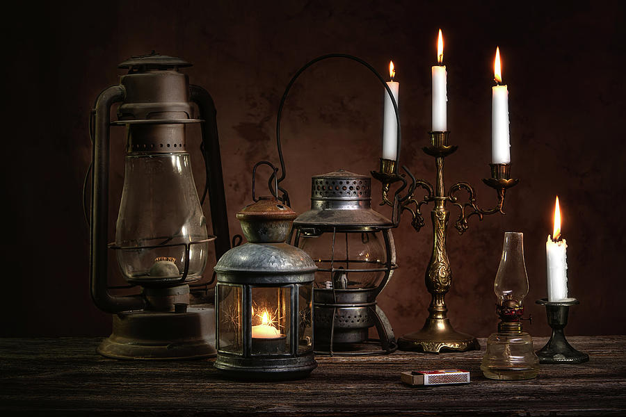 Lanterns and Candlesticks Photograph by Tom Mc Nemar