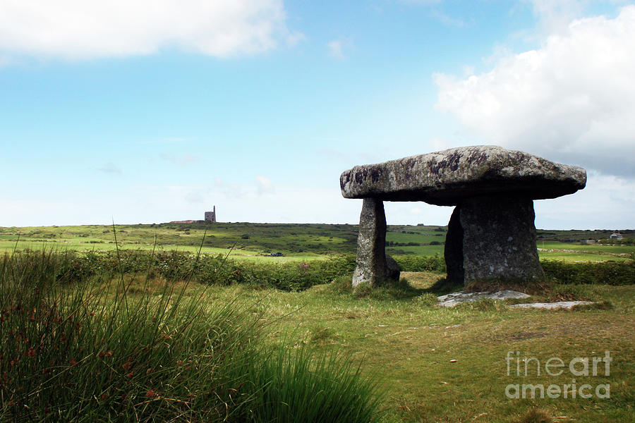 Lanyon Quoit and Ding Dong Mine Photograph by Terri Waters