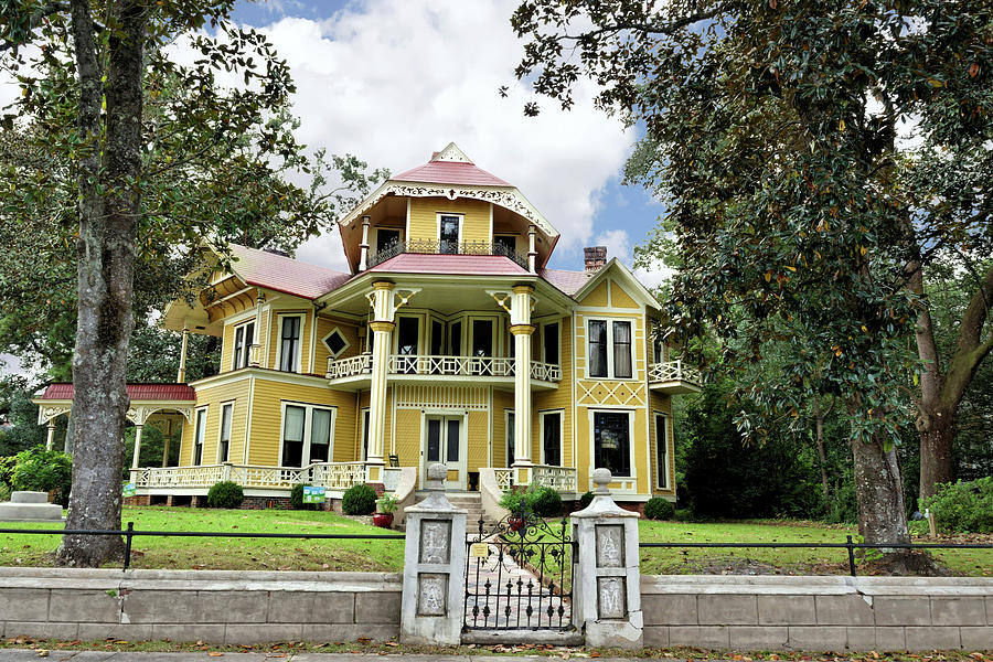 Lapham Patterson House Thomasville 1 Photograph by John Trommer