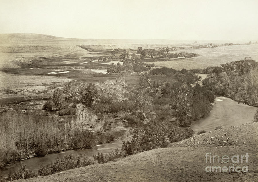 Laramie River, 1869 Photograph by Andrew Joseph Russell