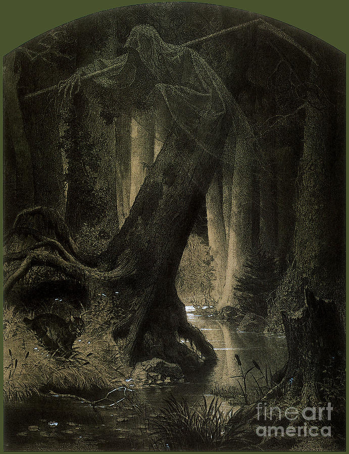 Large Forest 1864 Painting