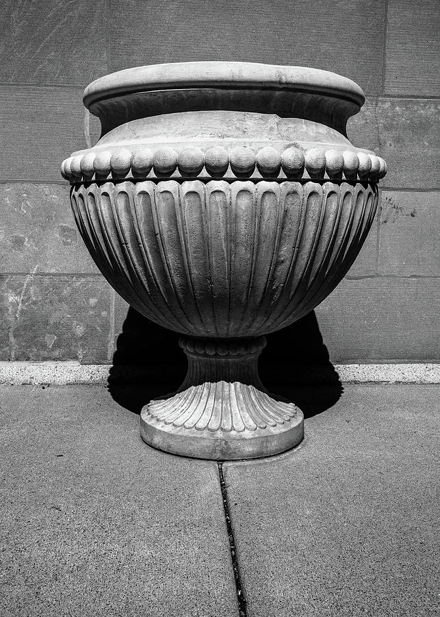 Large Urn on West Side of St Helena Cathedral Photograph by Dutch Bieber