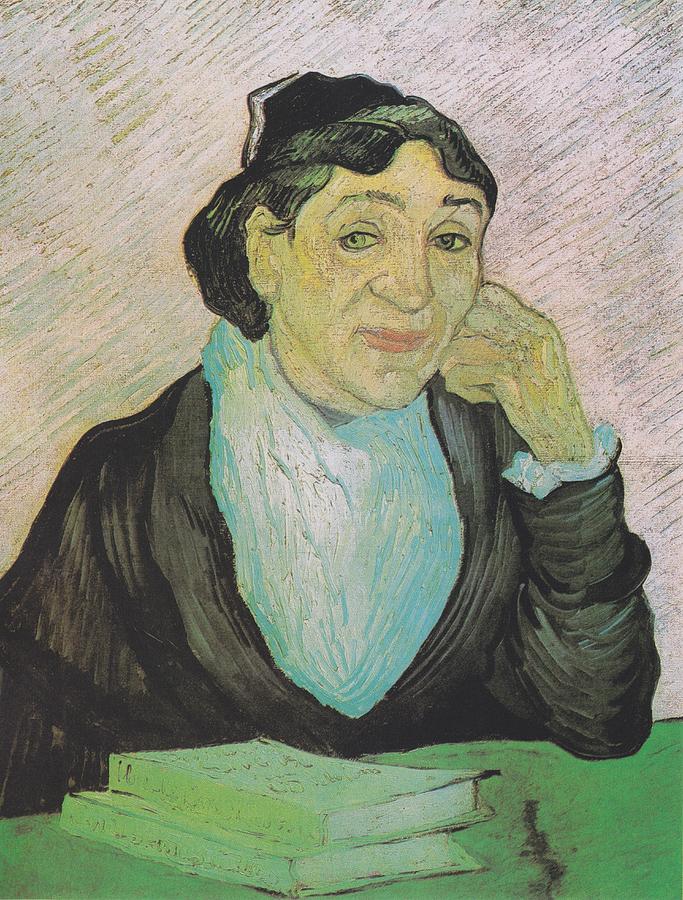 L'arlesienne Painting - LArlesienne  Madame Ginoux  by Vincent van Gogh
