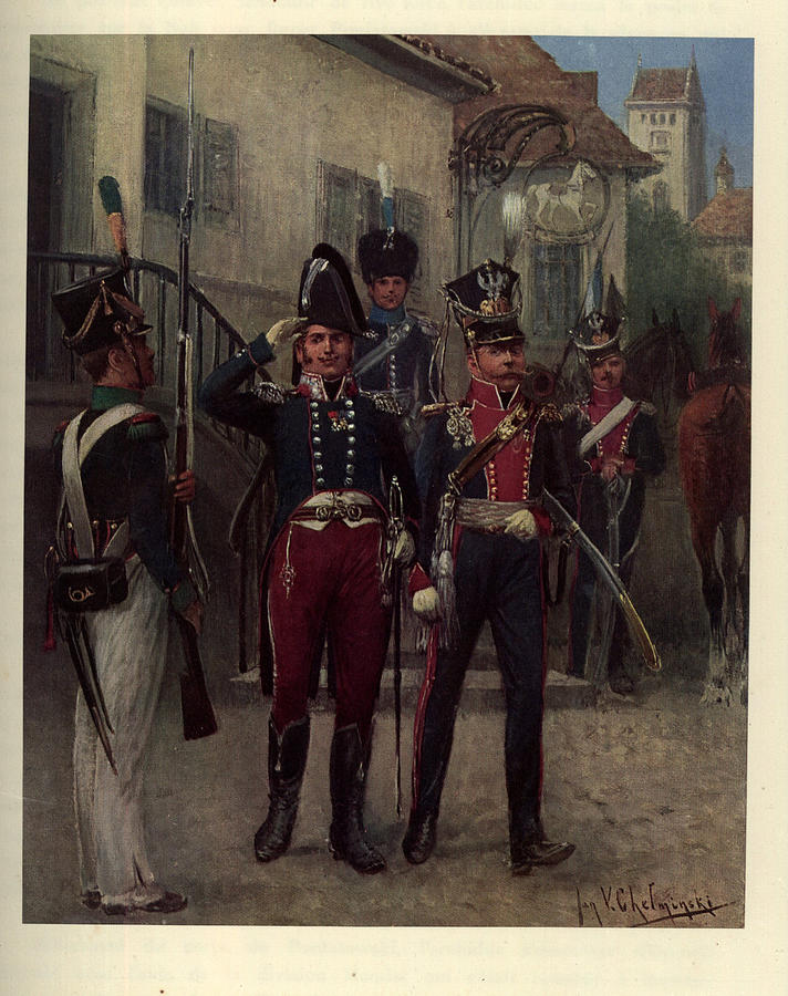 L'Armee du Duche de Varsovie Painting by Jan Chelminski - Fine Art America