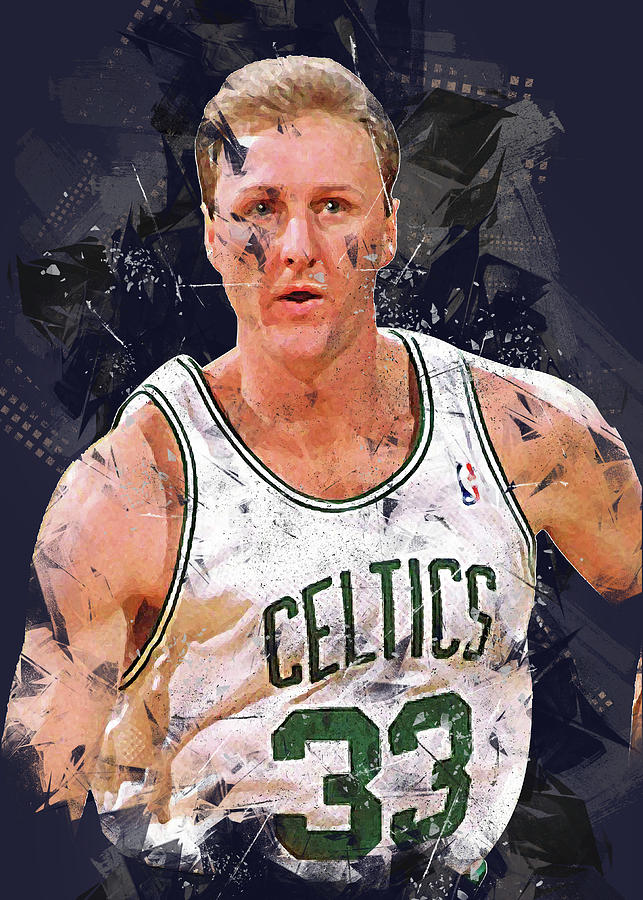 Larry Joe Bird Larryjoebird Larry Joe Bird Larry Bird Indianapacers Indiana  Pacers Boston Celtics Bo Digital Art by Wrenn Huber - Pixels Merch