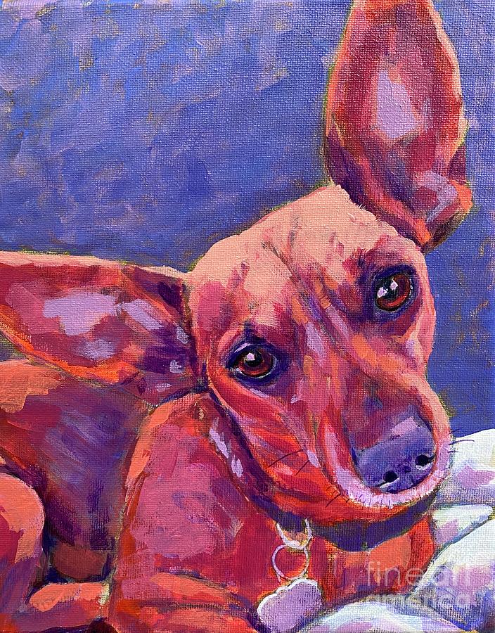 Larry Painting by Modern Art By Amy - Fine Art America