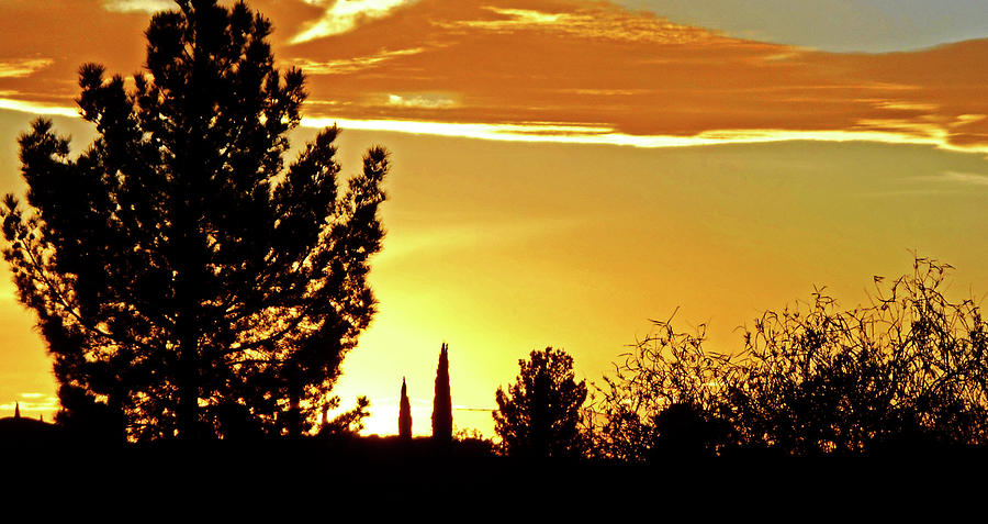 Las Cruces Sunset 11 Photograph by Ron Kandt