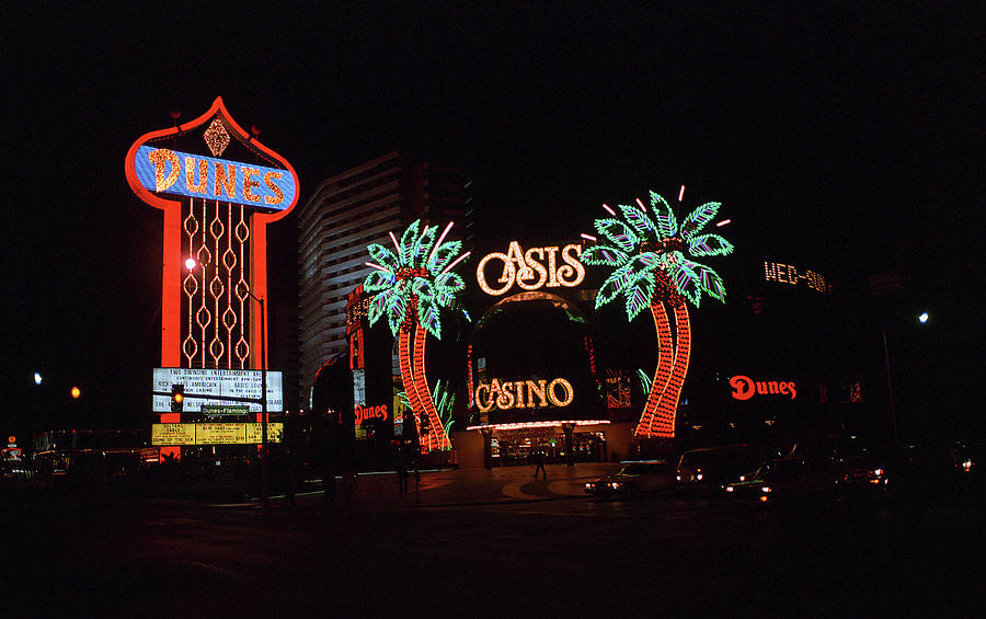 Architecture Photograph - Las Vegas 1983 #2 by Frank Romeo