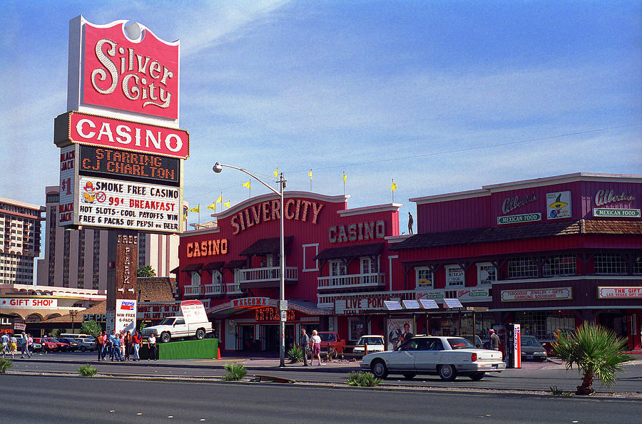 Architecture Photograph - Las Vegas 1994 #2 by Frank Romeo