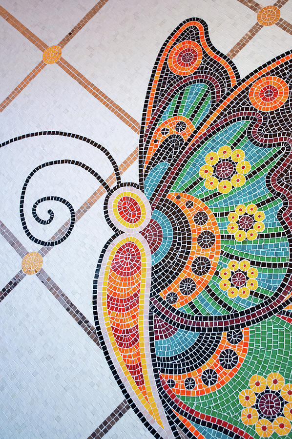 Las Vegas Butterfly Mosaic Photograph by Kyle Hanson