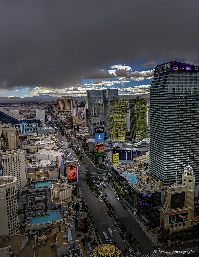 Las Vegas Photograph by Debra Forand