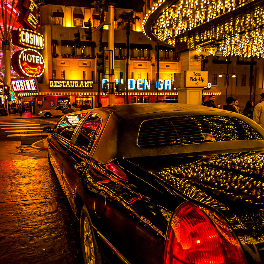 Las Vegas Limousine Photograph by Instants