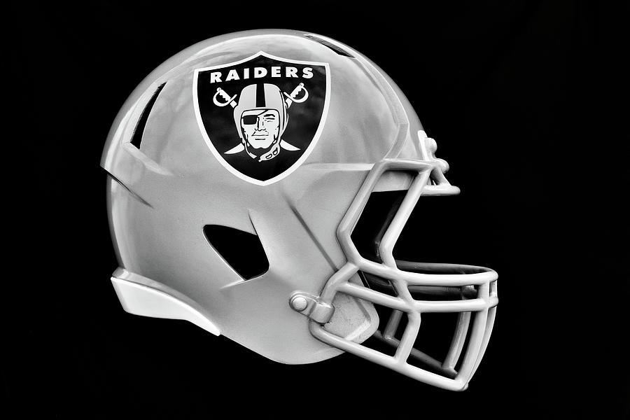 Las Vegas Raiders Helmet Photograph