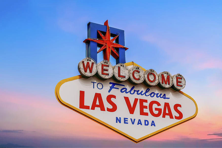Las Vegas Sign Isolated Photograph by Darryl Brooks