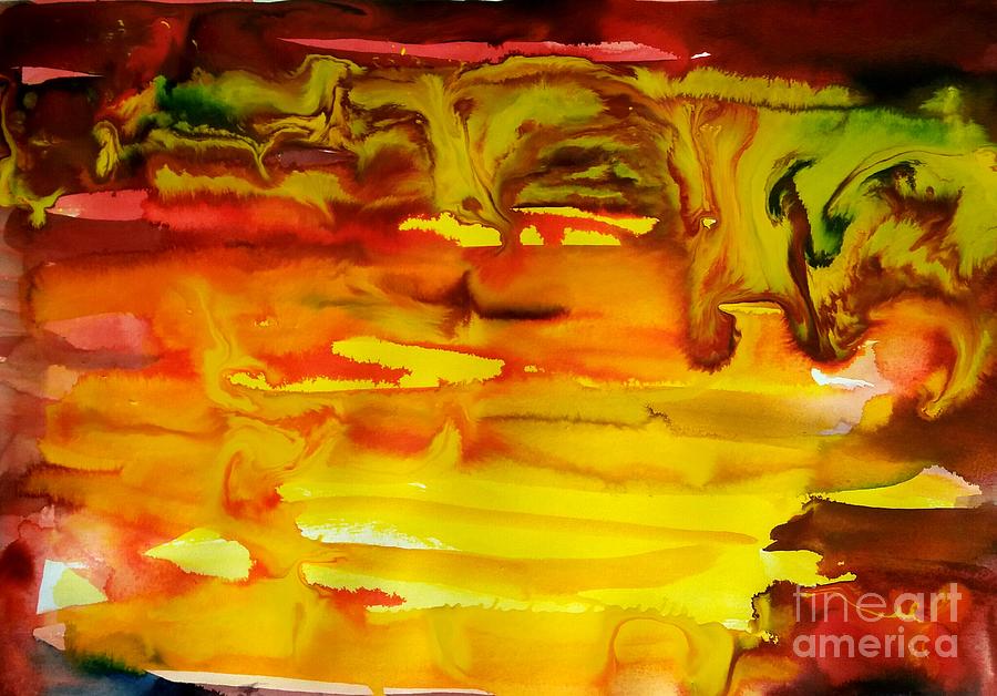 Lasagna Abstract Painting by James McCormack