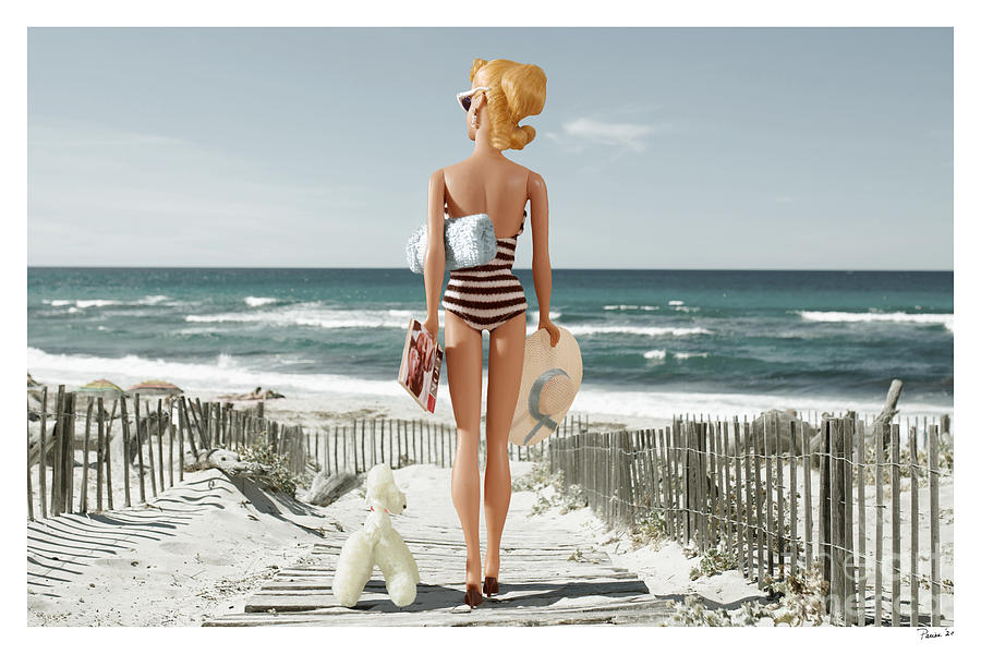 Beach Digital Art - Last Days of Summer Blond by David Parise