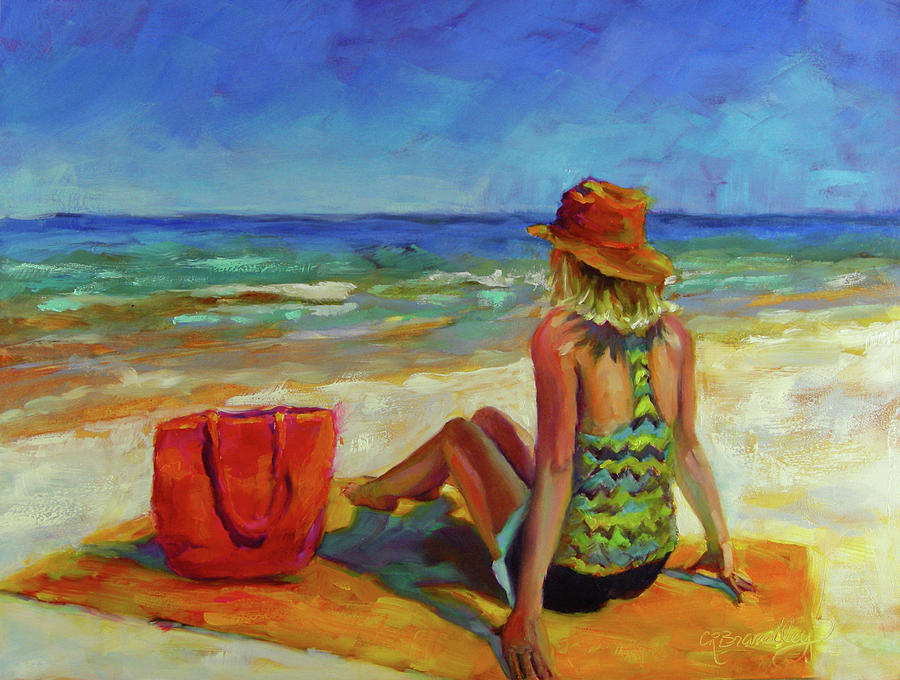 Last Days of Summer Painting by Chris Brandley