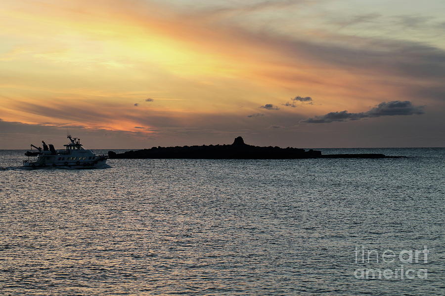 Last ferry of the day by Peter Skelton Last ferry of the day by Peter Skelton