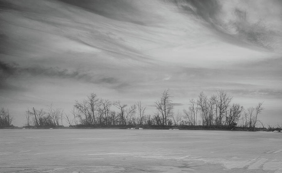 Last Ice Sabattus Photograph by Bob Orsillo