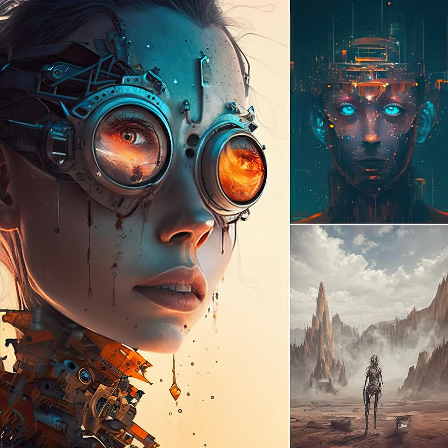 Science Fiction Digital Art - Last job completed by My Head Cinema
