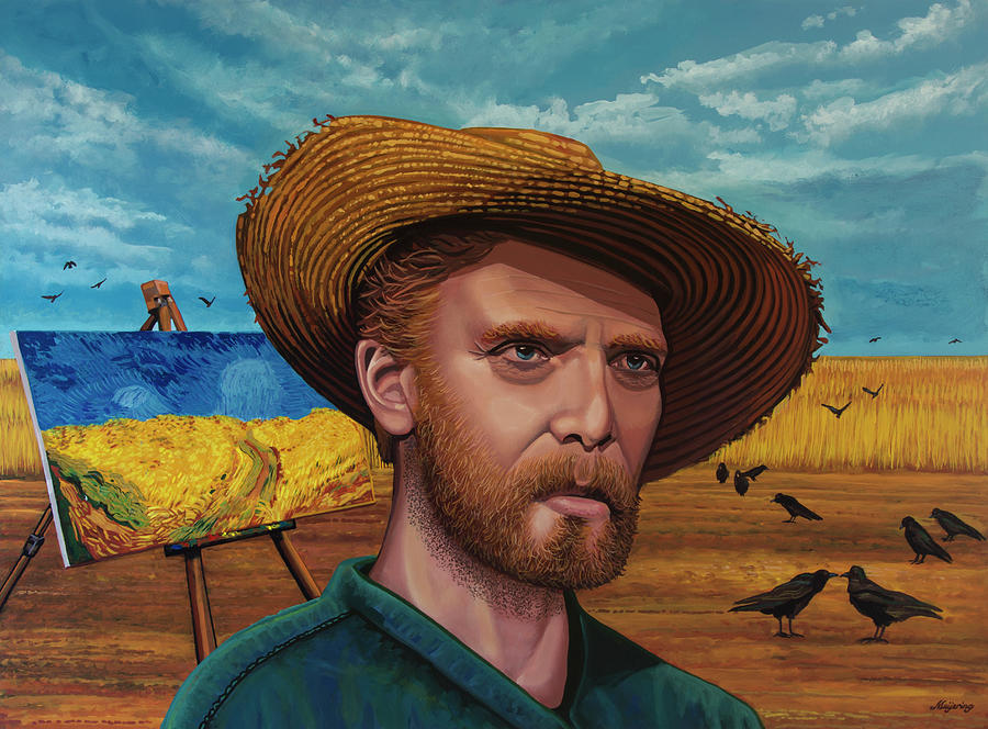 Vincent Van Gogh Painting - Last moments of Vincent van Gogh Painting by Paul Meijering