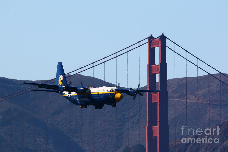 Last of a Legend - Navy Blue Angels Fat Albert Photograph by Tony Lee