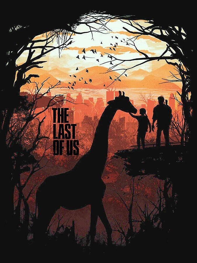 The Last Of Us Digital Art - Last of Us Joel and Ellie Family Poster by Humber Tovasko