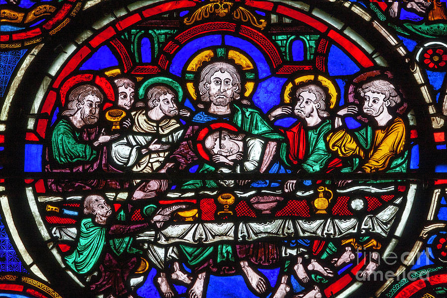 Last Supper Bourges Cathedral Photograph by Robert L Lease Images ...