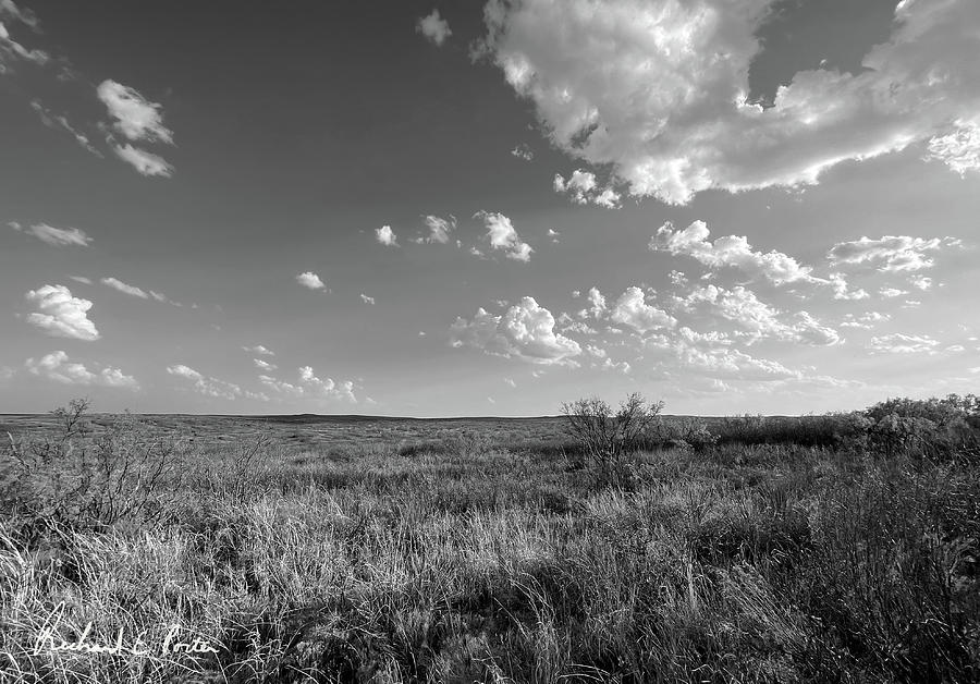 Late Afternoon Clouds - Motley County, Texas - 04-21-22 Photograph by Richard Porter