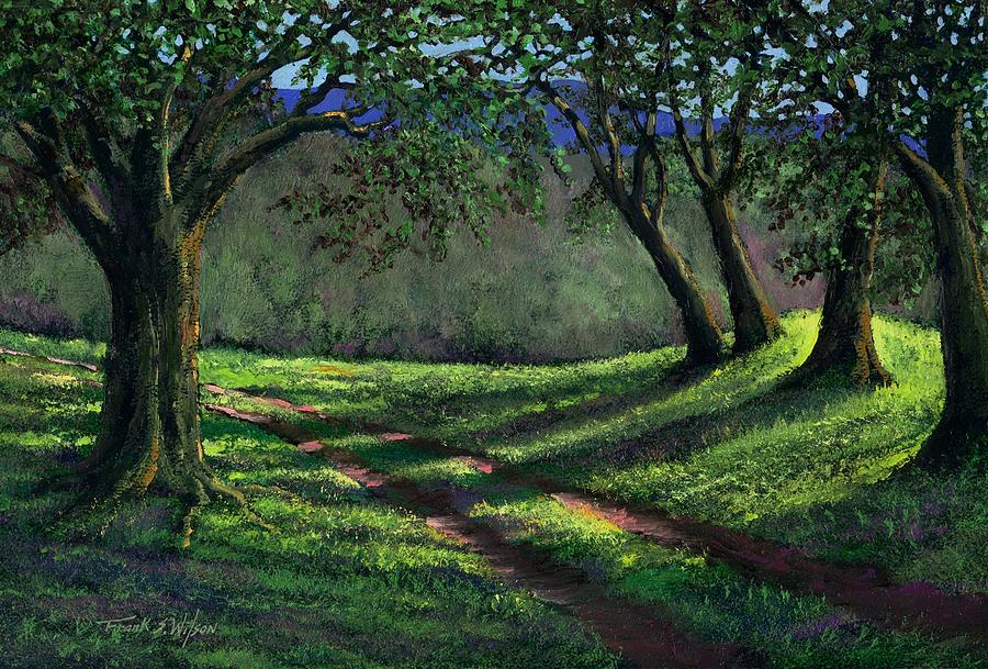 Late Afternoon Painting by Frank Wilson