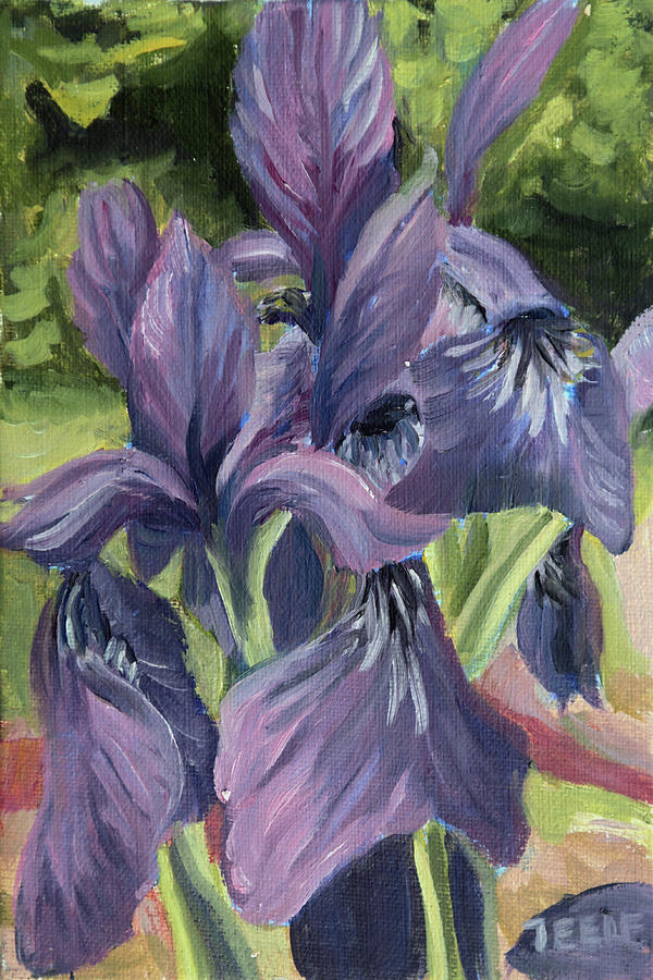 Late Bloomers Painting by Trina Teele