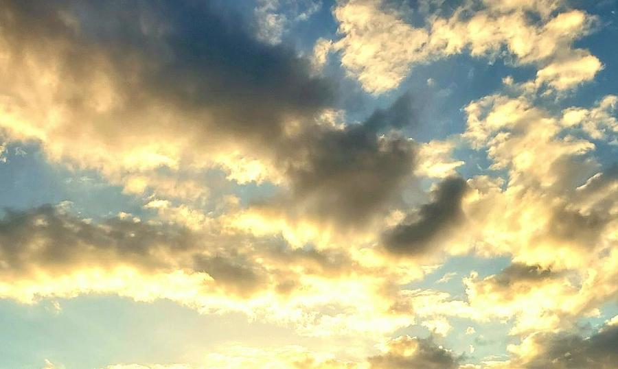 Late day clouds Photograph by George Alston - Fine Art America